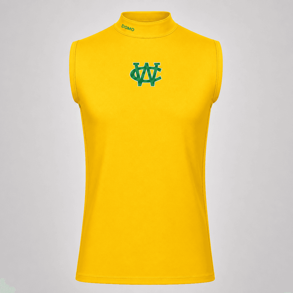 Ware County Compression Turtle Neck - Yellow