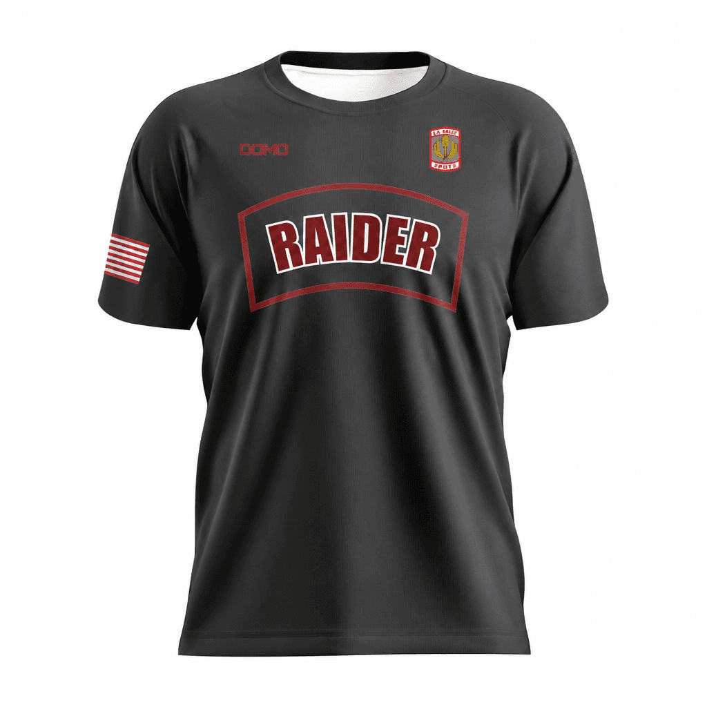 DriFit T-Shirt - Raines JROTC Raider Silver - Maroon