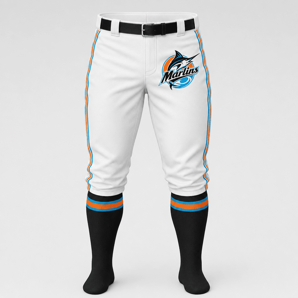 Marlins - Baseball Pants Capris Length