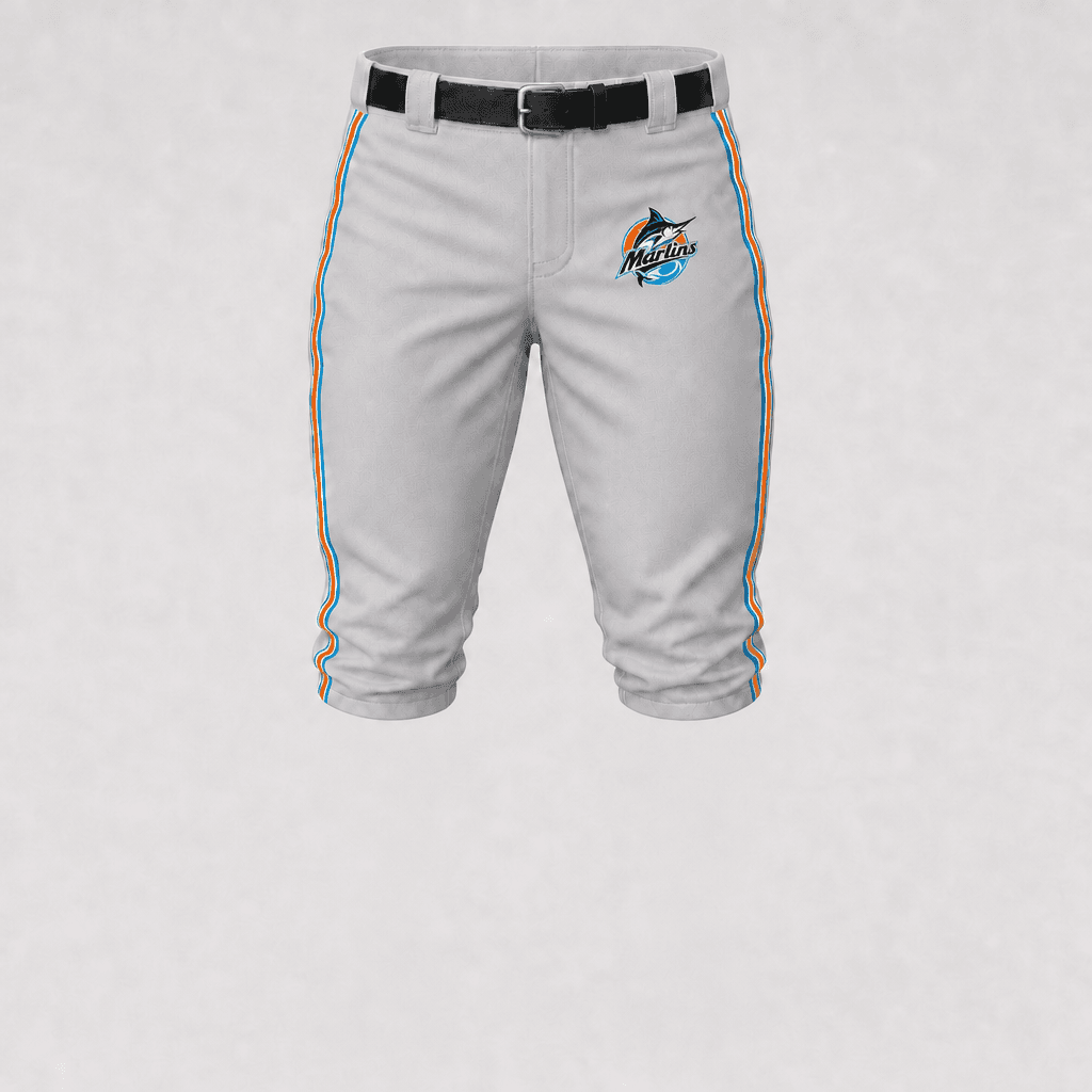 Marlins - Baseball Pants Capris Length view 2