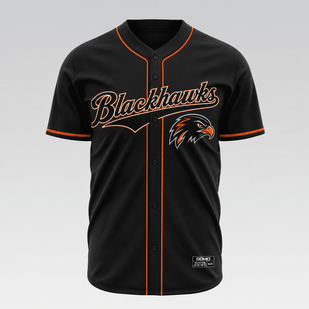 Blackhawks - Baseball Button Up Jersey