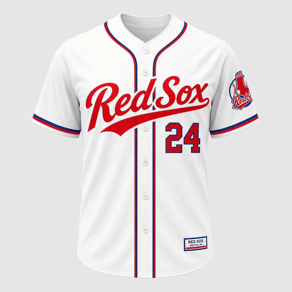 Red Sox - Baseball Button Up Jersey view 2