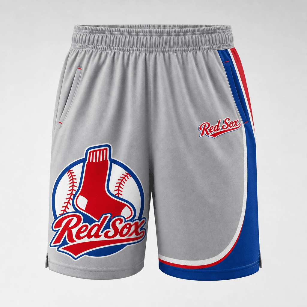 Red Sox - Athletic Sublimated Shorts - WITH Pockets
