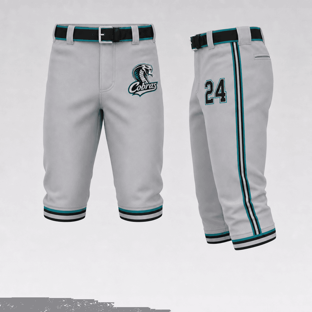Cobras - Baseball Pants Capris Length-Copy
