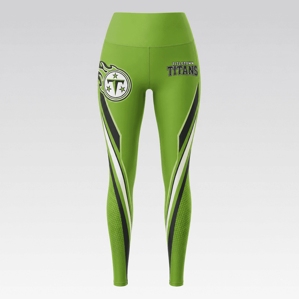 Titans Leggings Full Length - Green