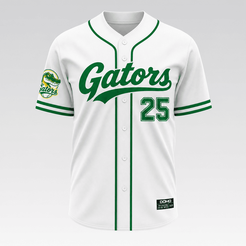 Gators - Baseball Button Up Jersey view 2