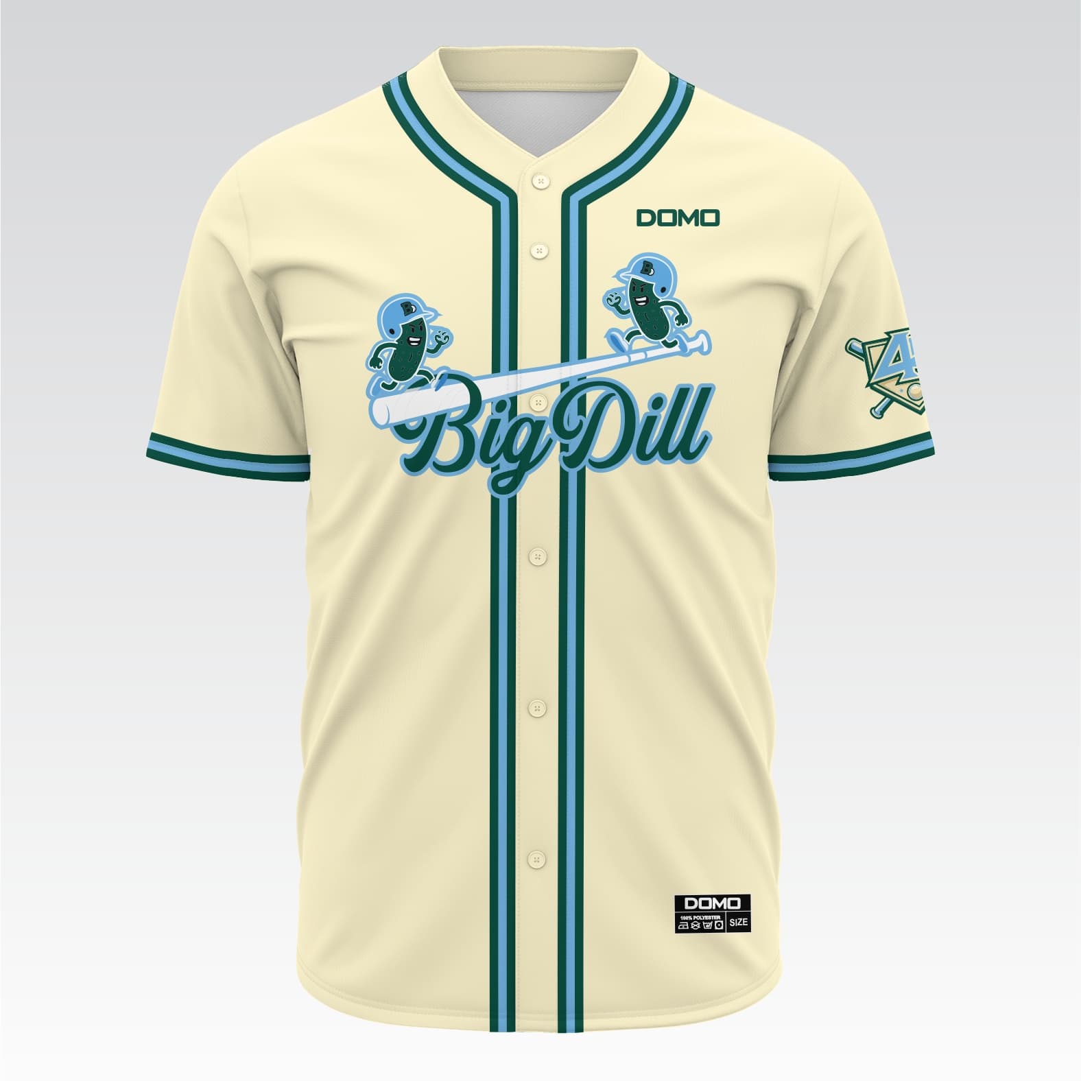 Dill Baseball Jersey (Cream)
