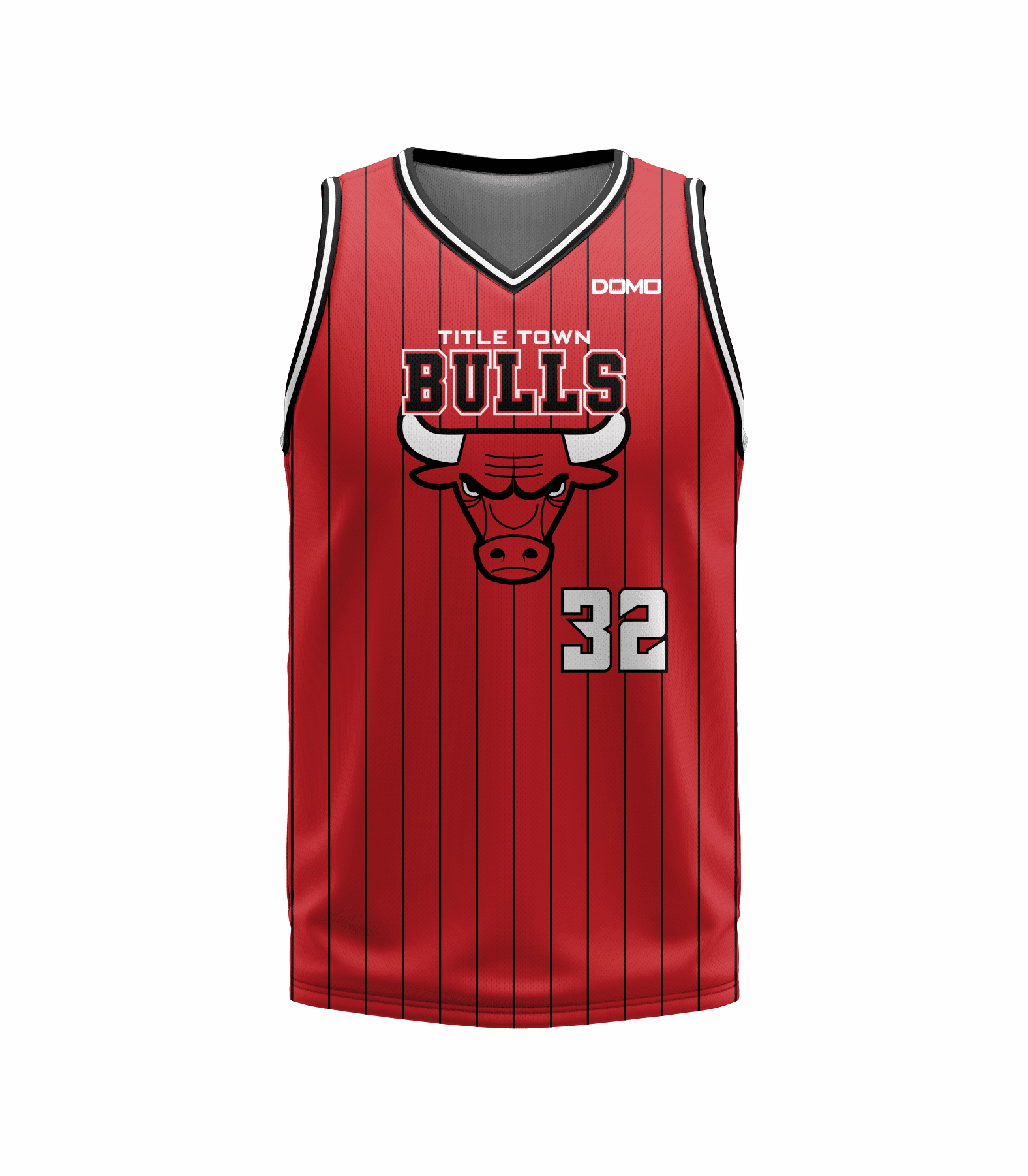 TitleTown Bulls Jersey Red