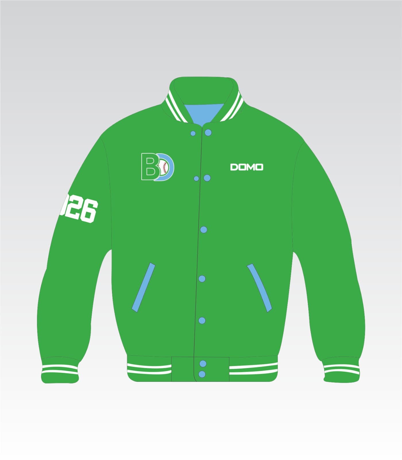 Dill Alumni Jacket Reversible (Blue and Green)