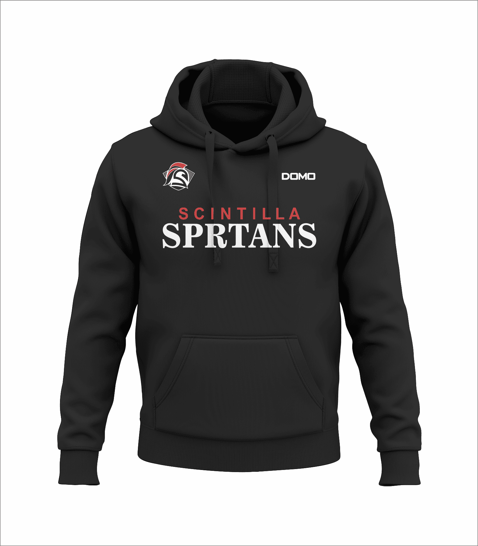 Sintilla Spartans - Fleece Hoodie Embroidered Custom