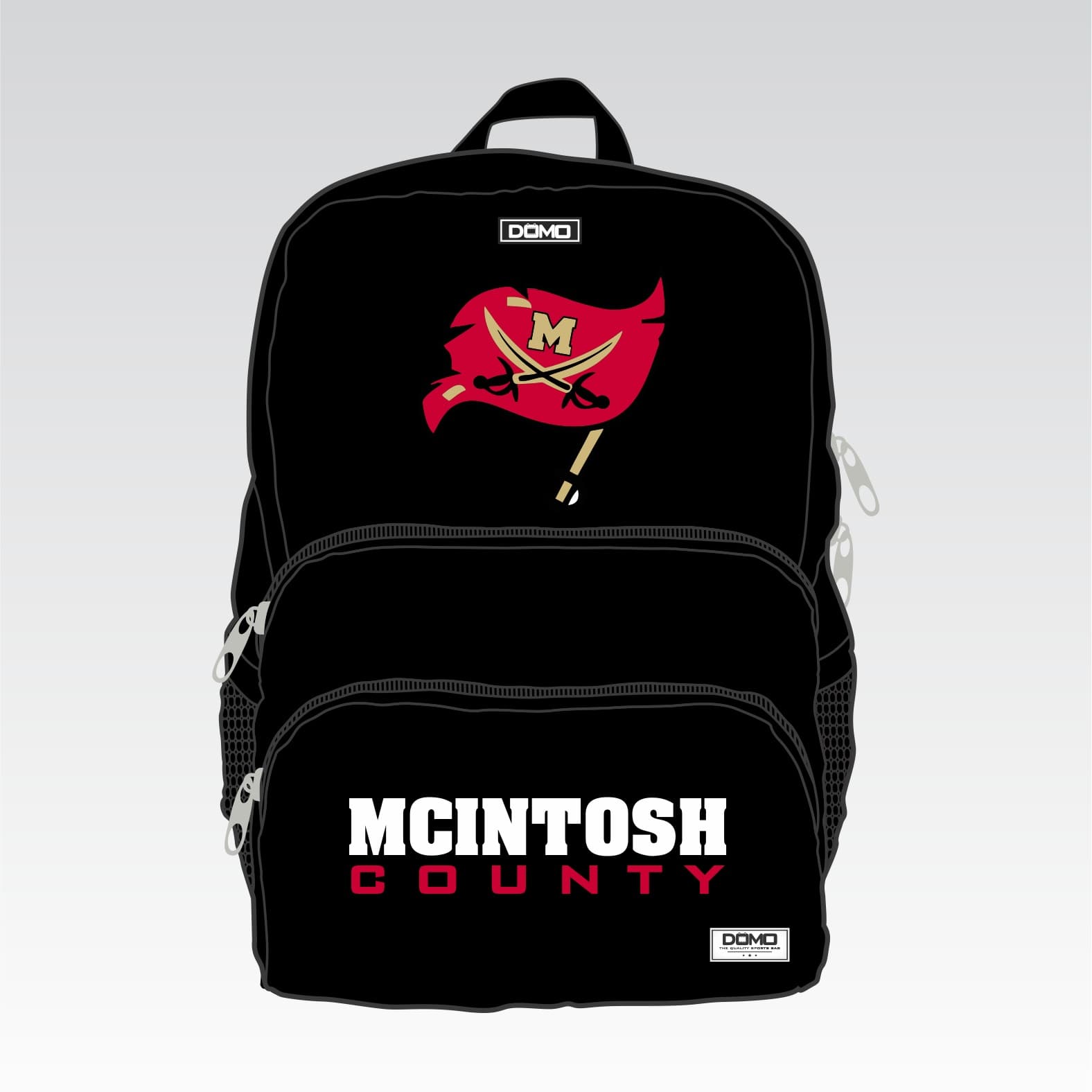 McIntosh County Back Pack - Black