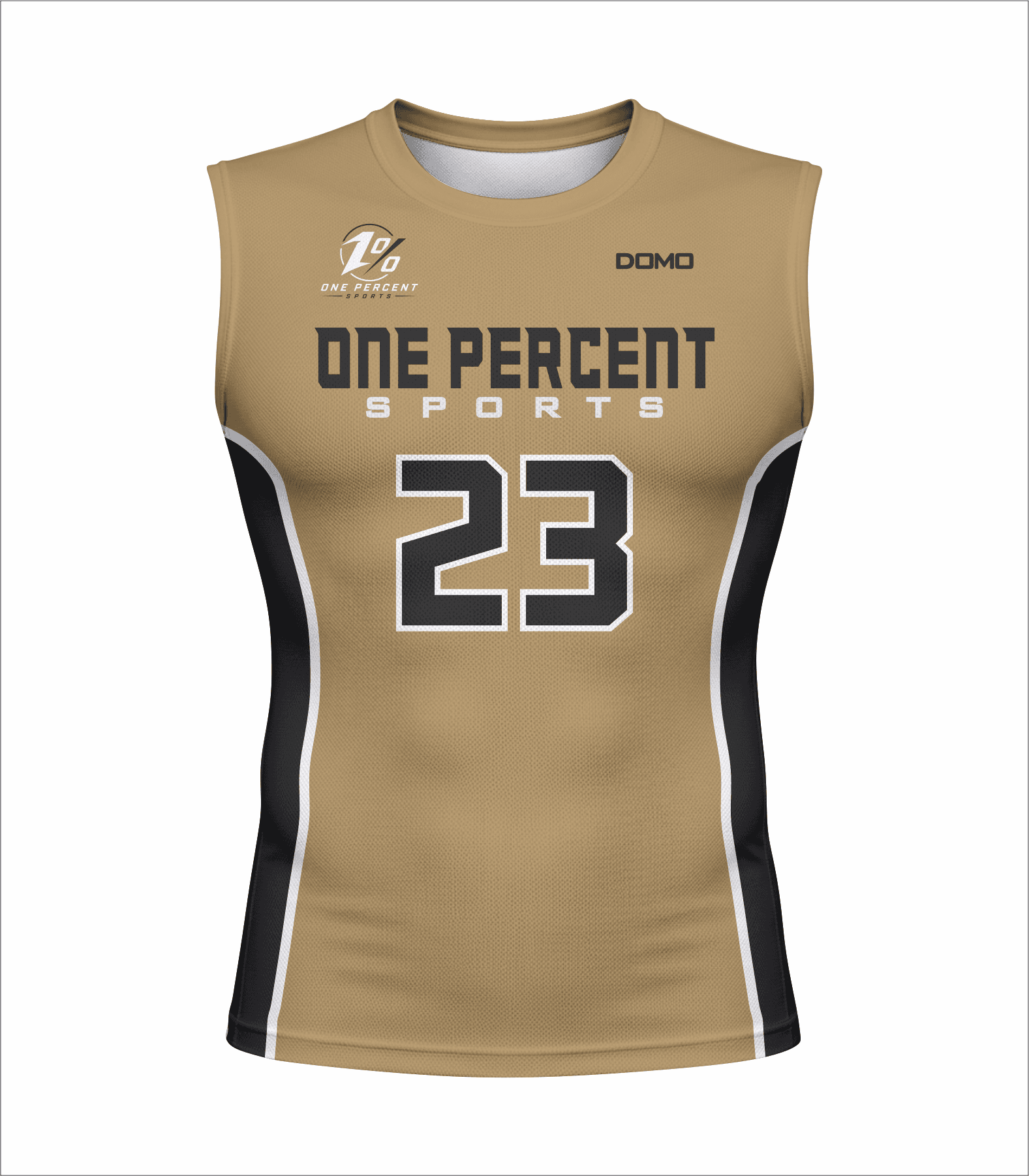 One Percent - Compression Sleeveless - Gold