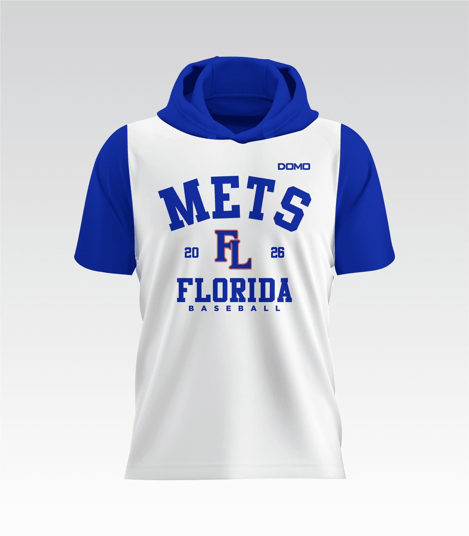 Florida METS - DriFit-TShirt-With-Hood - White