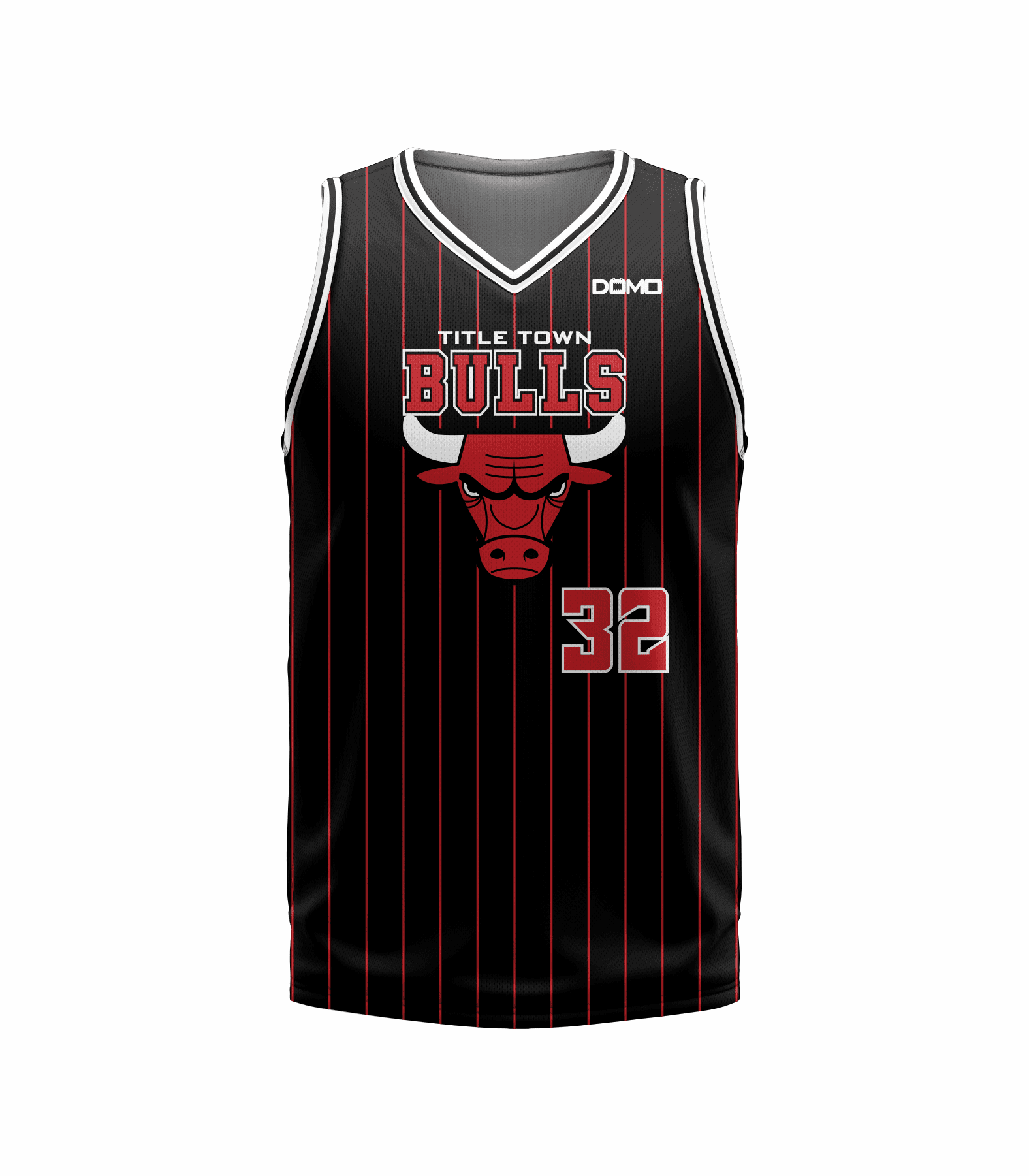 TitleTown Bulls Jersey Black