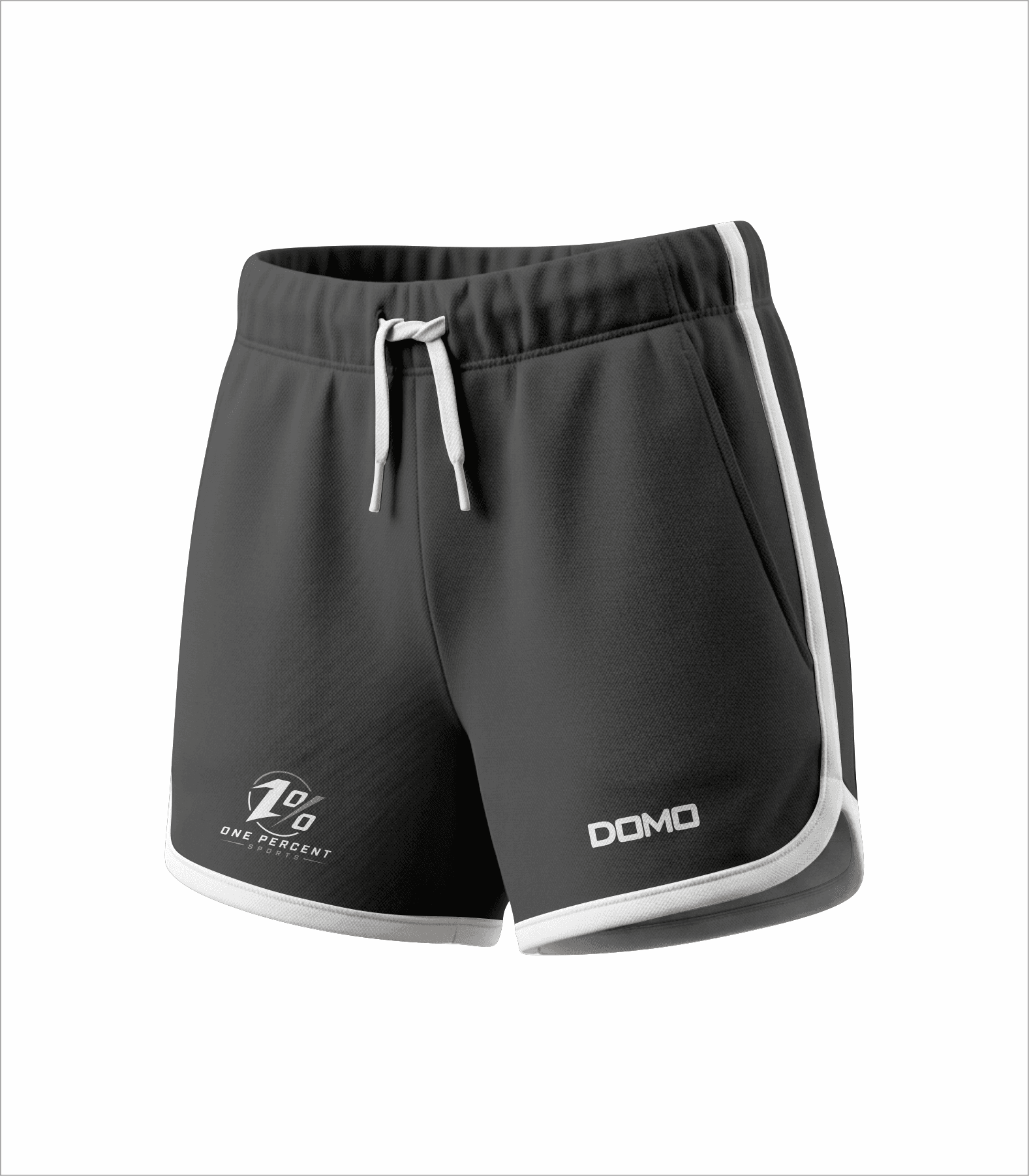 One Percent - Girls Sports Shorts-Copy