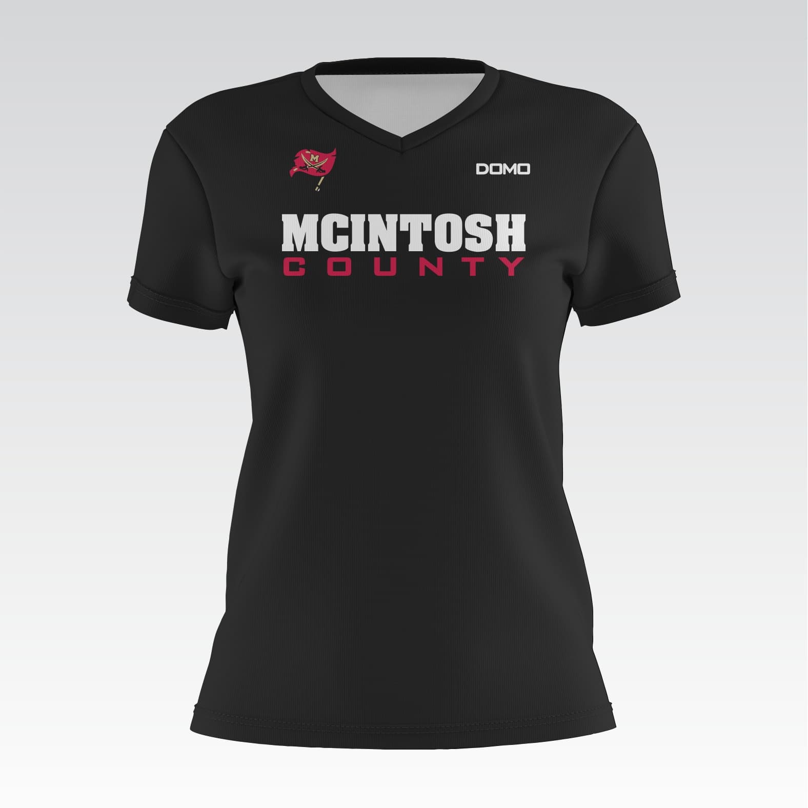 Mcintosh Lady V-Neck Black