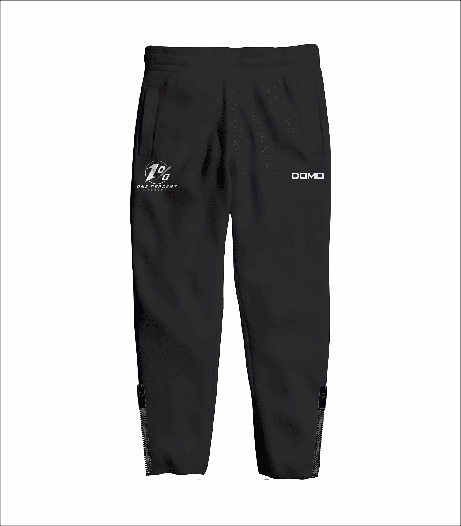 One Percent - Fleece Pants Sublimiated - Black-Copy