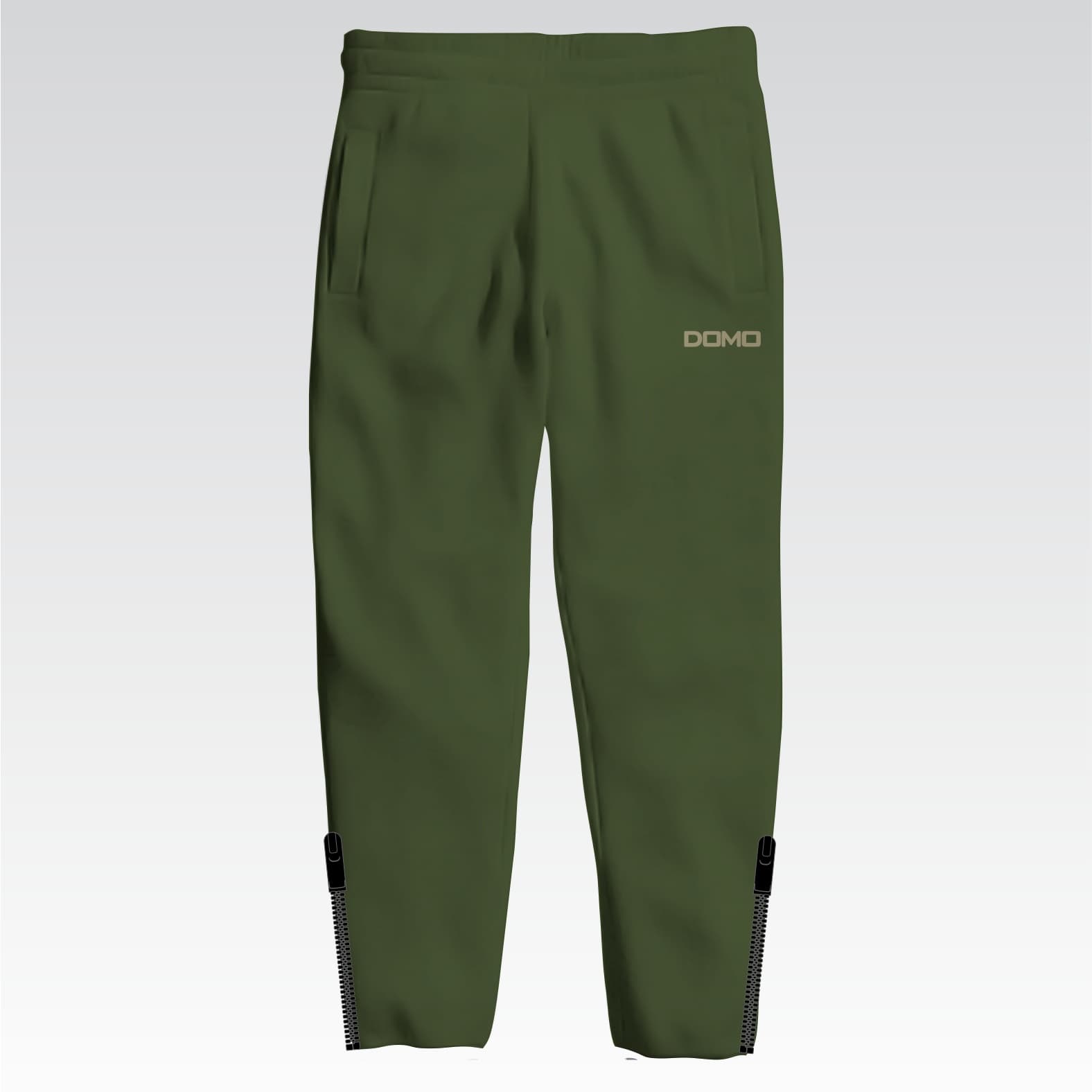 Militia Fleece Pants Zipper Bottom Embroidery view 2