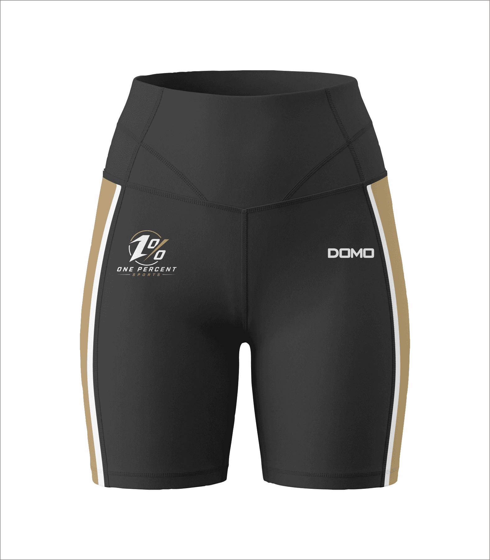 One Percent - GridIron Flex Pro Compression Girlsl Shorts (330 GSM)-Copy