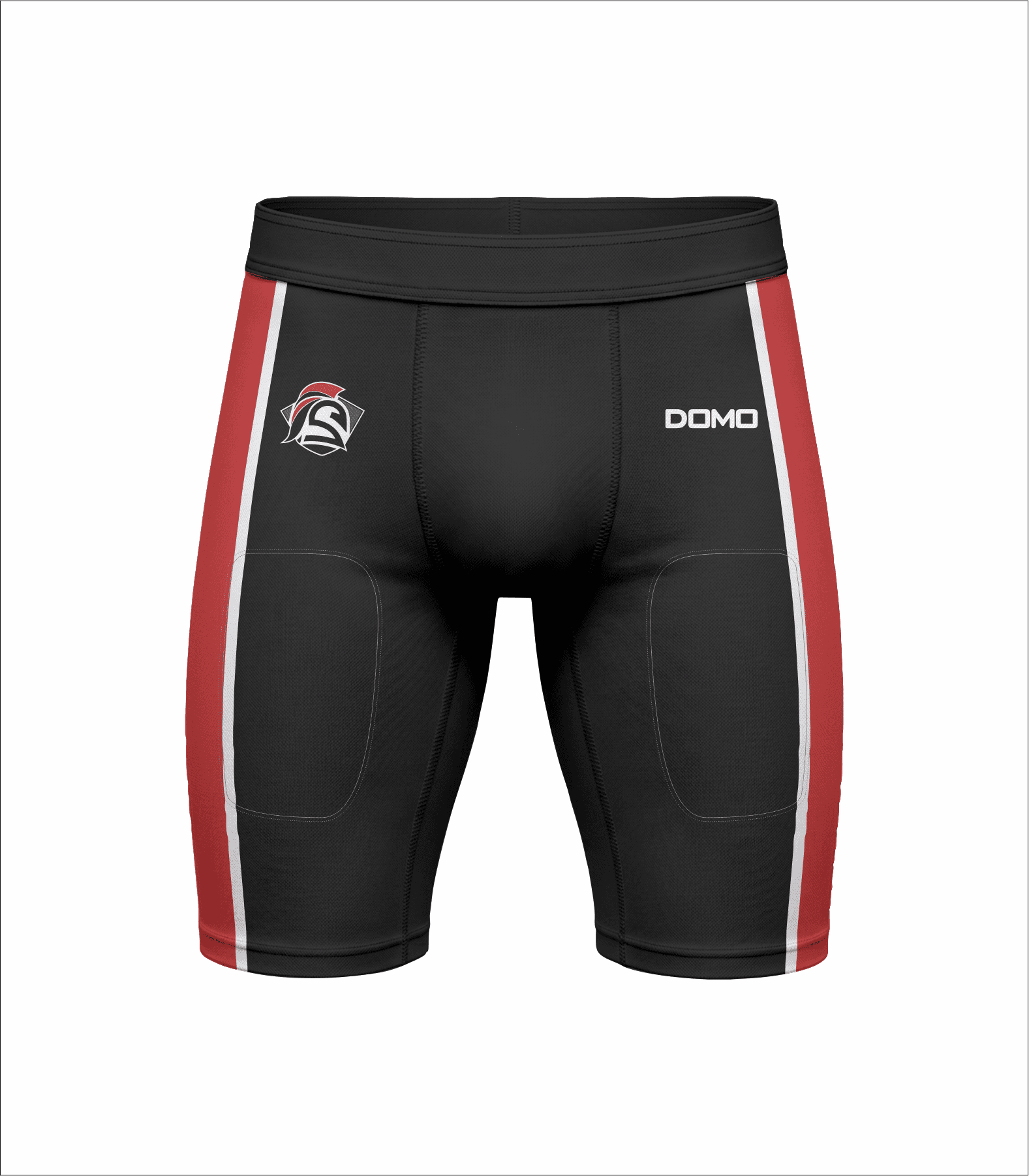 Sintilla Spartans - GridIron Flex Pro Compression Football Shorts (330 GSM)