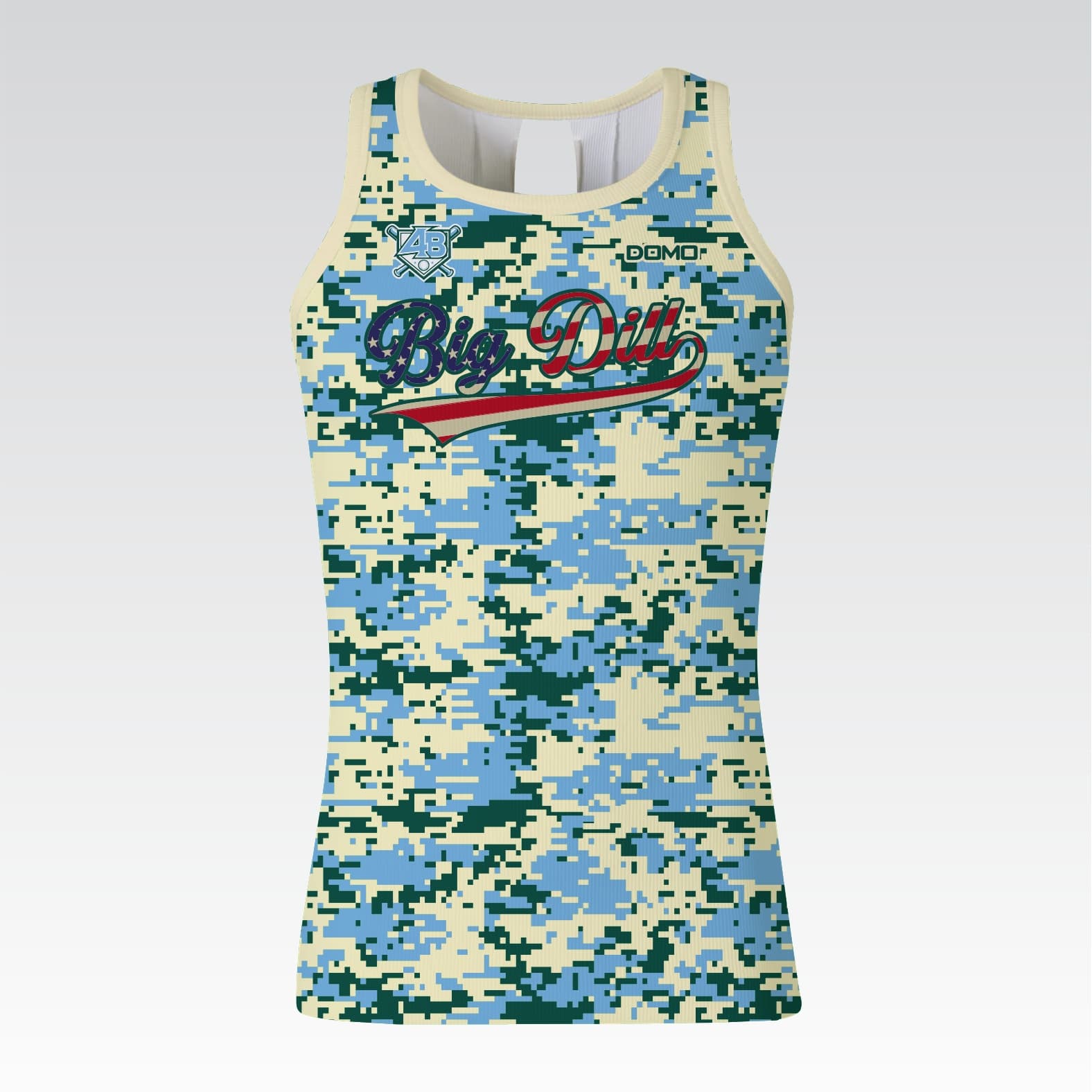 Big Dill Lady Tank Tee (Camo)