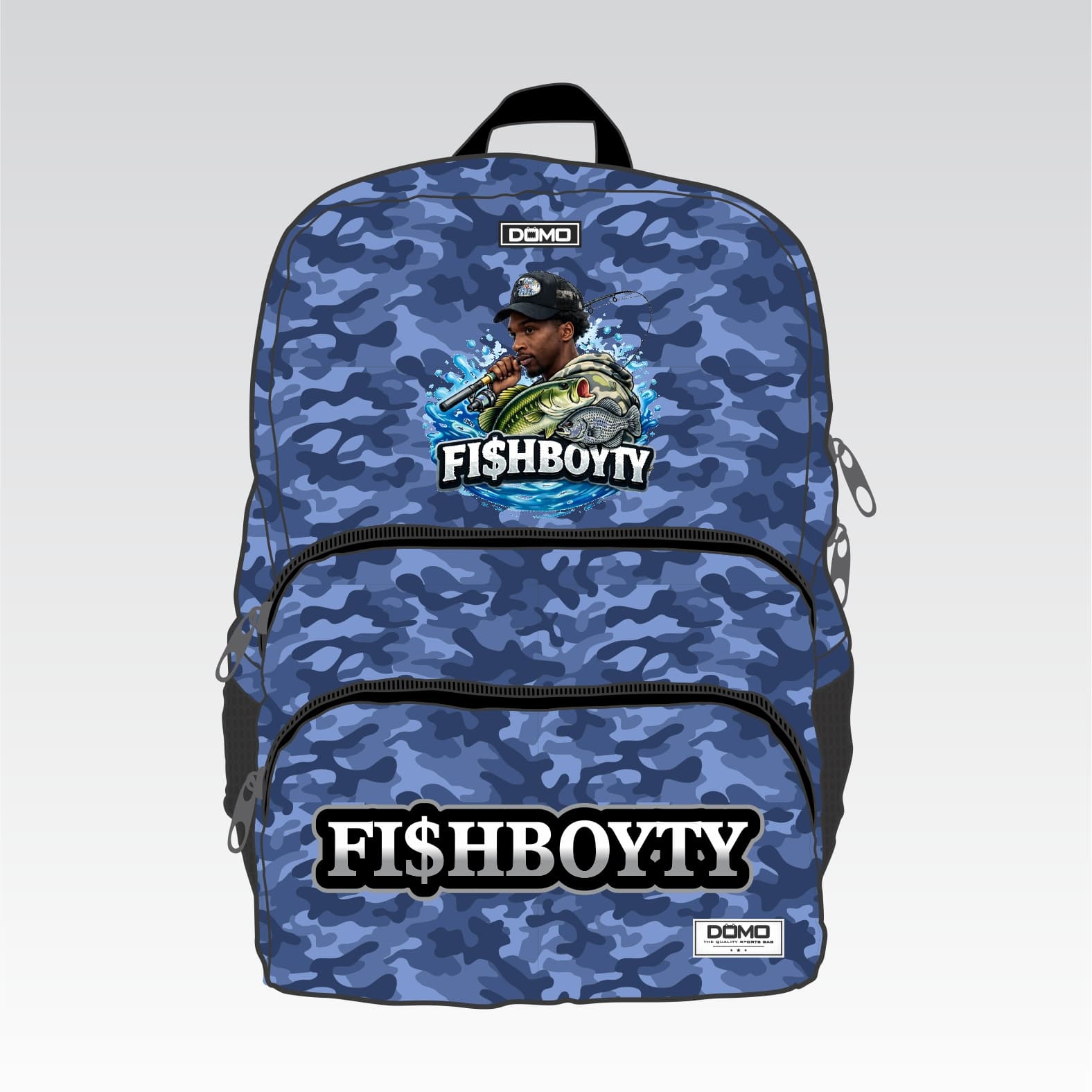 Fish Boy Ty - Back Pack Troop view 3
