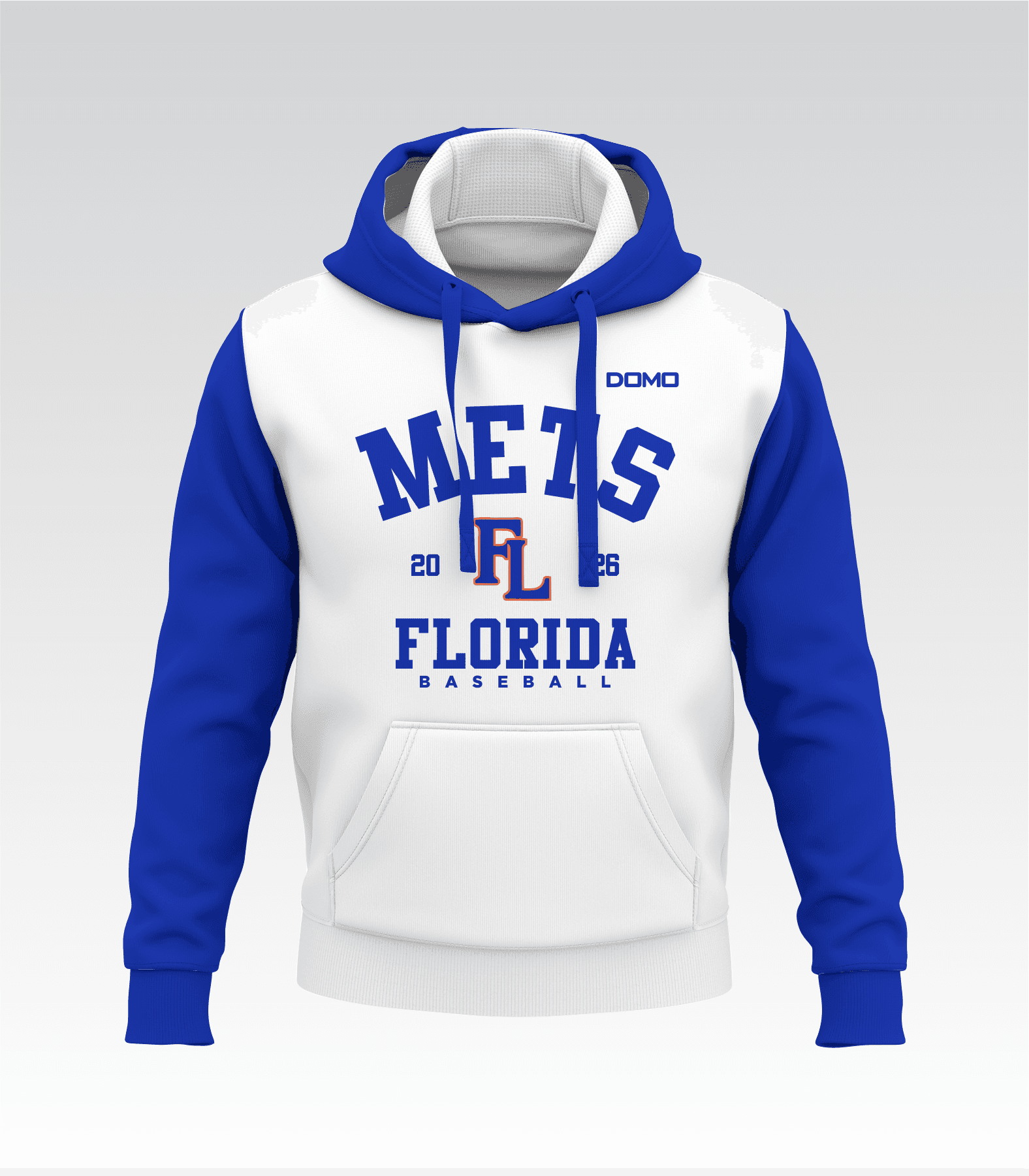Florida METS - Fleece Hoodie Sublimated - White