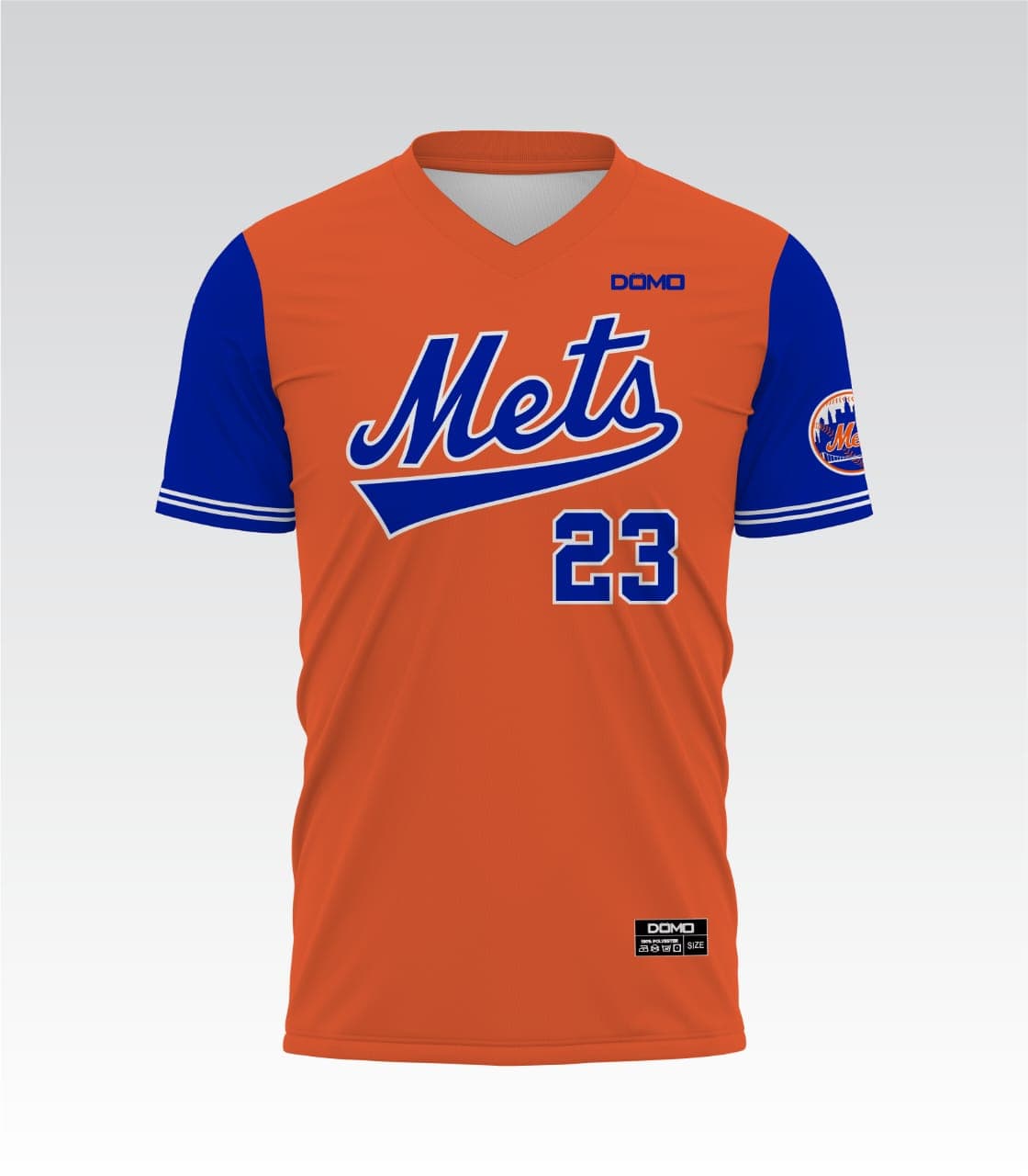 FL Baseball V-Neck Jersey (Orange)