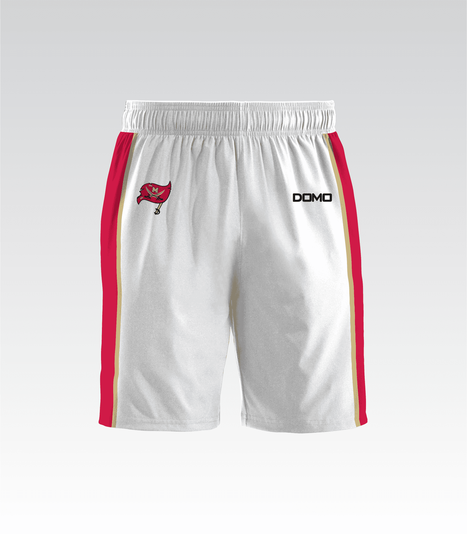 McIntosh County Basketball Shorts- White