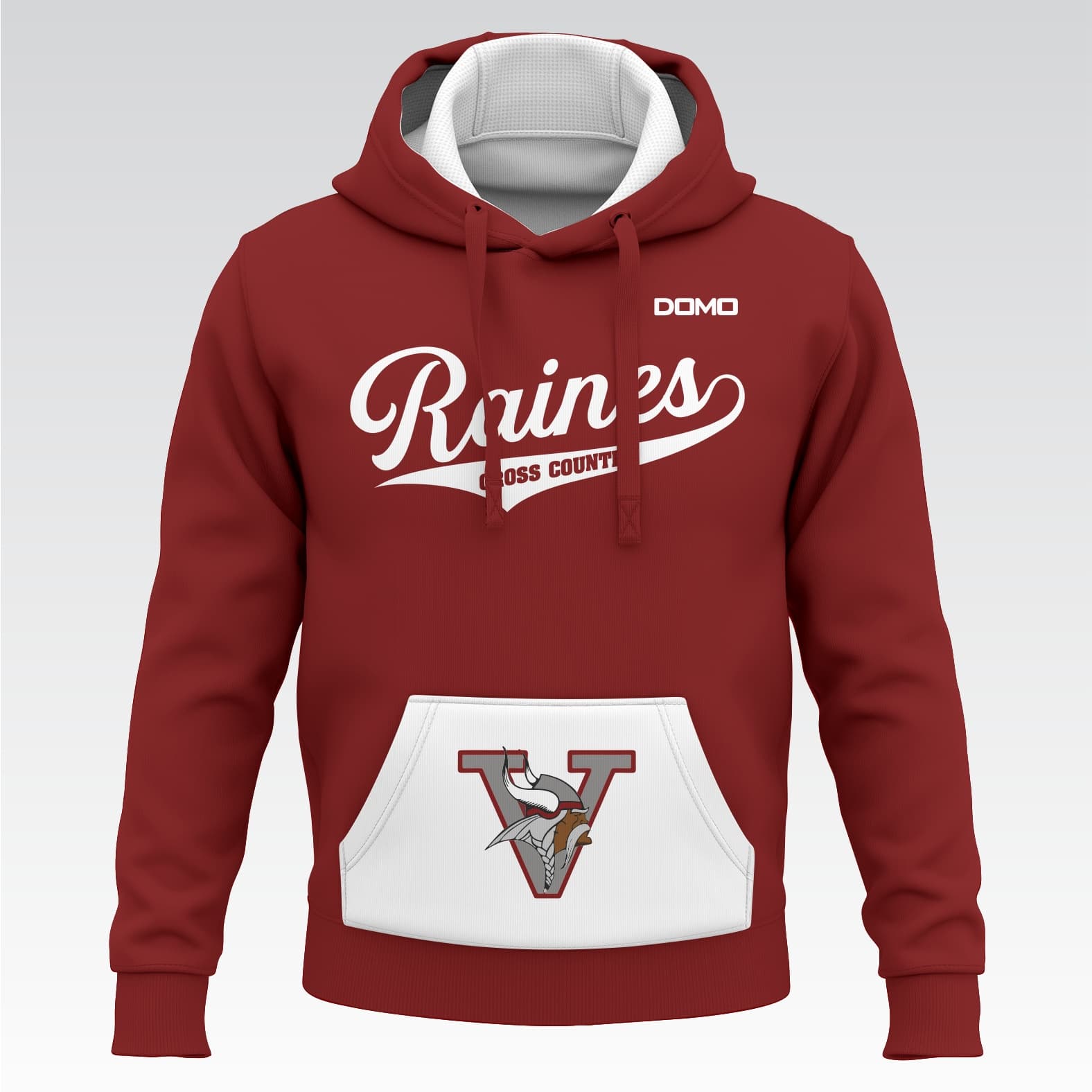 Raines Fleece Hoodie (White) view 2