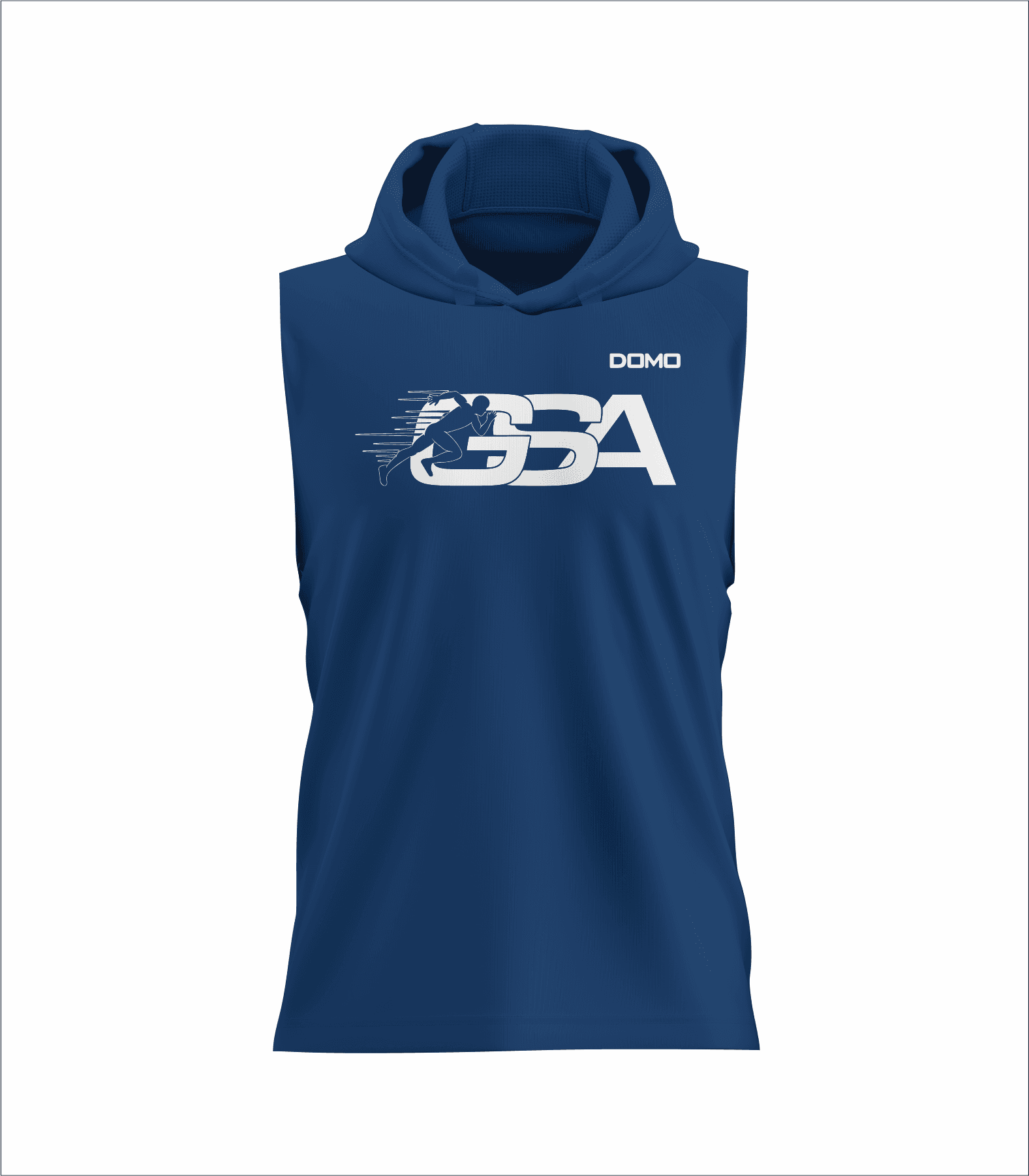 Georgia Speed Athletics - DriFit Sleeveless TShirt With Hood