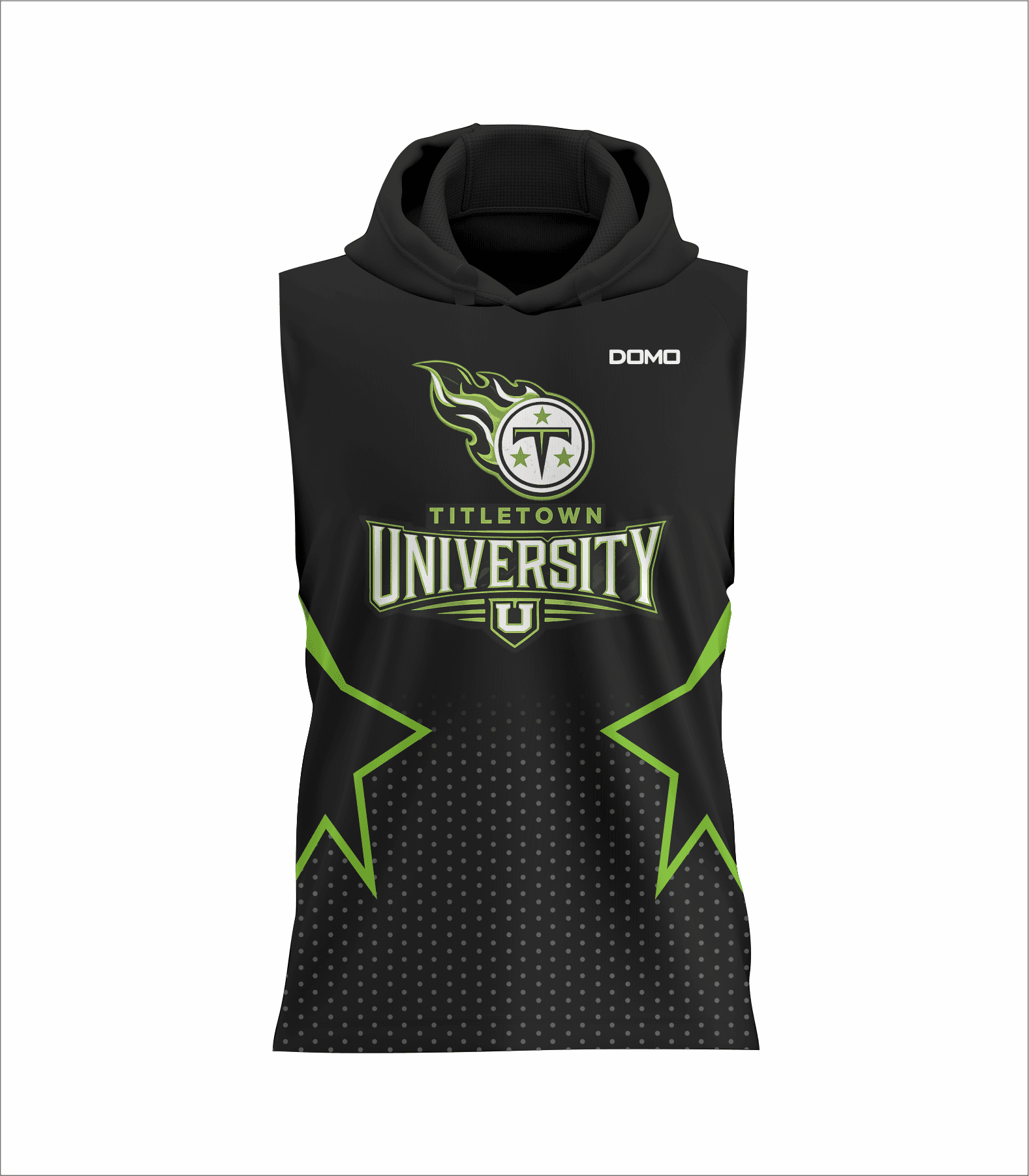 Titletown Titans - DriFit Sleeveless TShirt With Hood