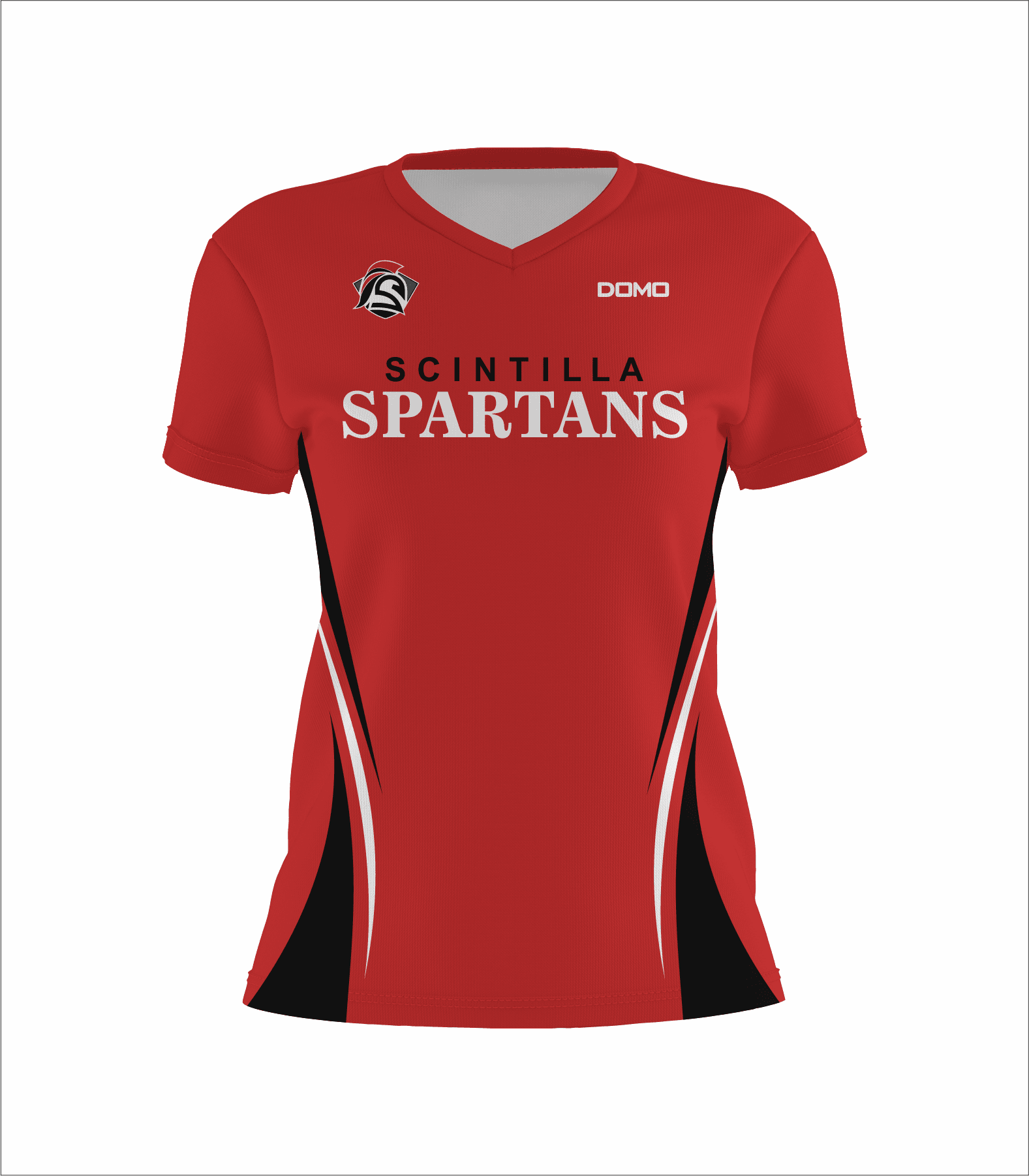 Scintilla Spartans - Lady V-Neck Sublimated Custom (DriFit)
