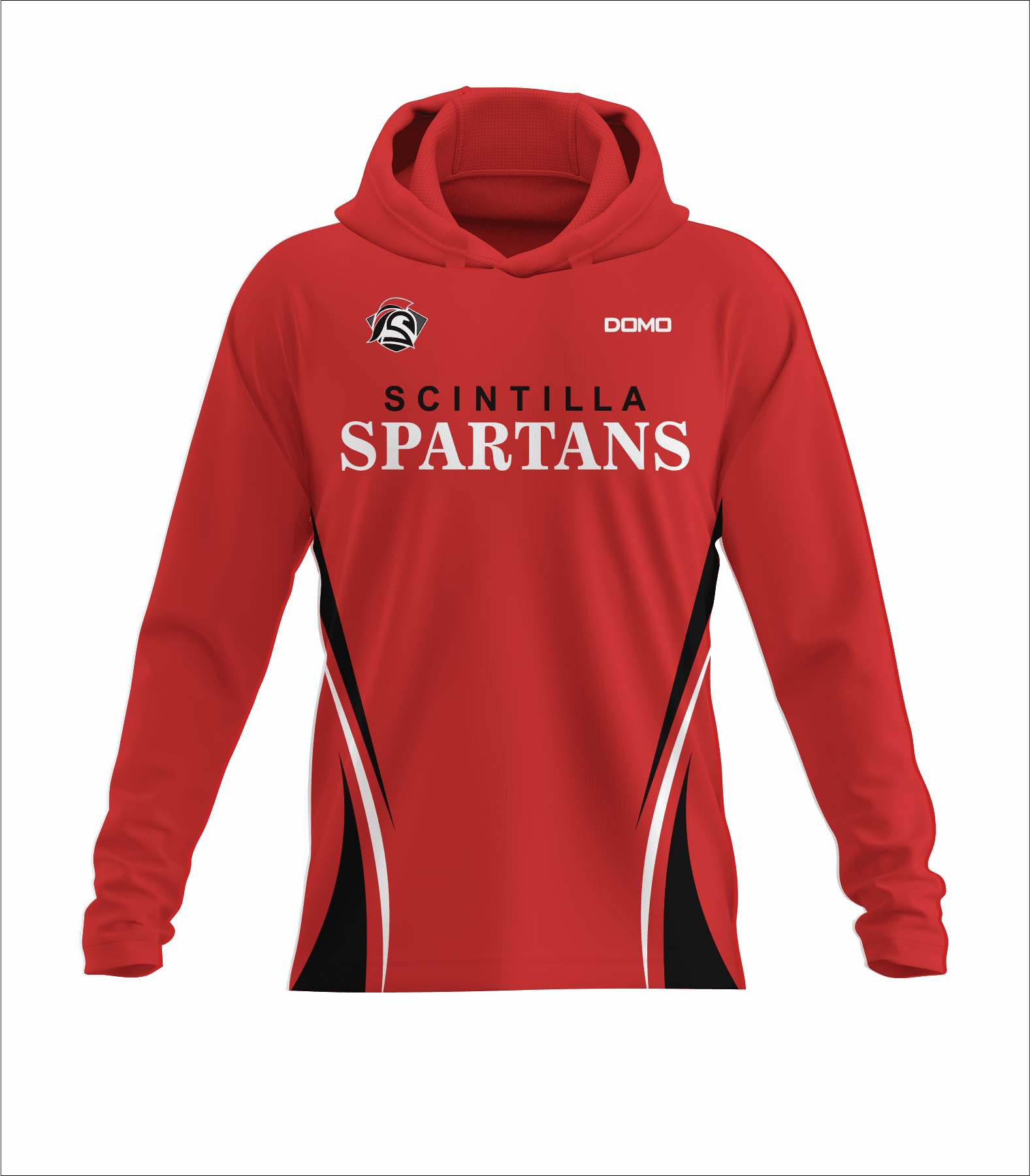 Scintilla Spartans - Long Sleeve Shirt with Hood