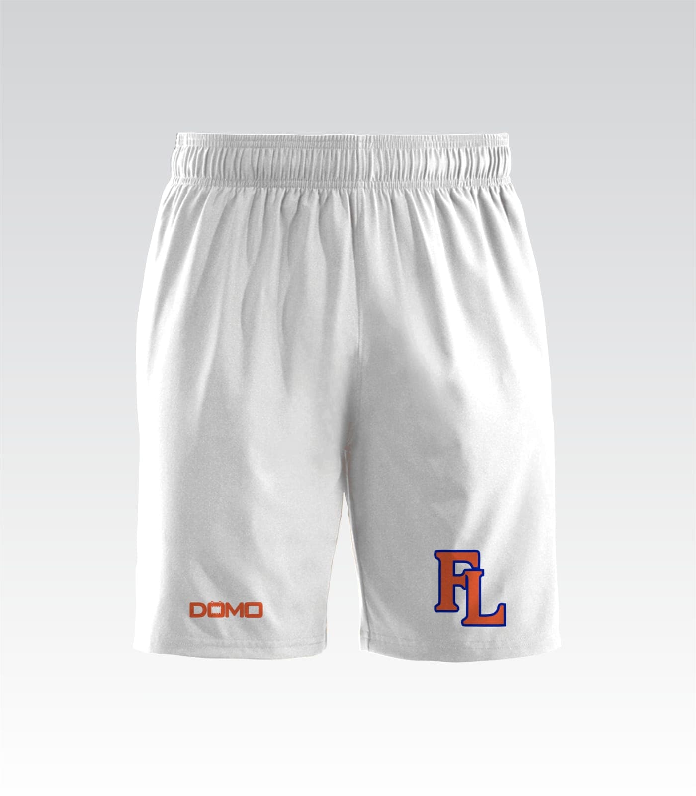 FL Mets Athletic Sublimated Shorts with pockets (White)