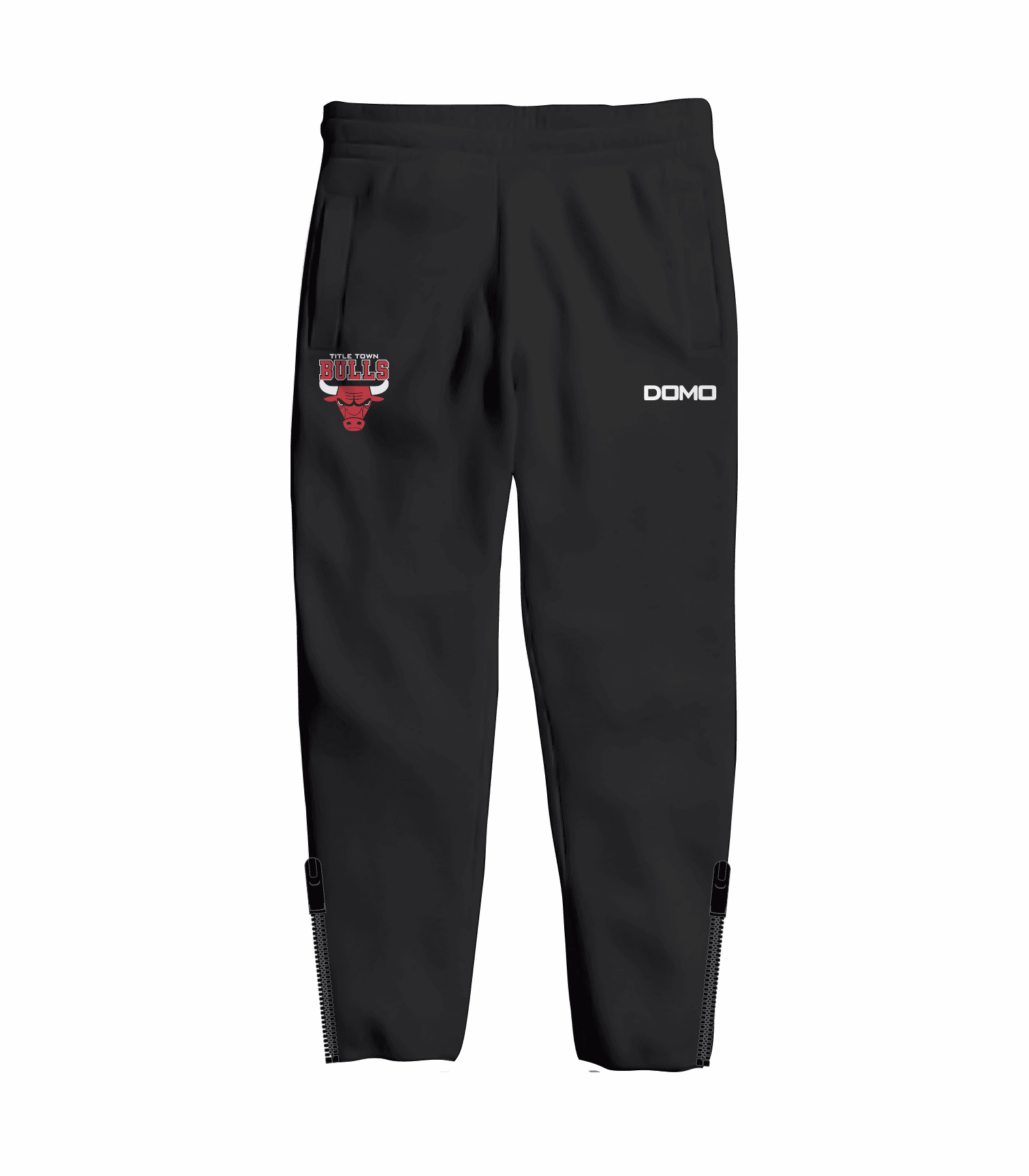 TitleTown Bulls Joggers Black