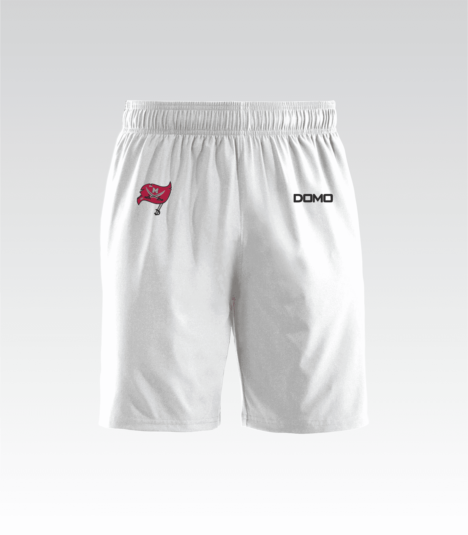 McIntosh County Academy - Basketball Practice Shorts (White)