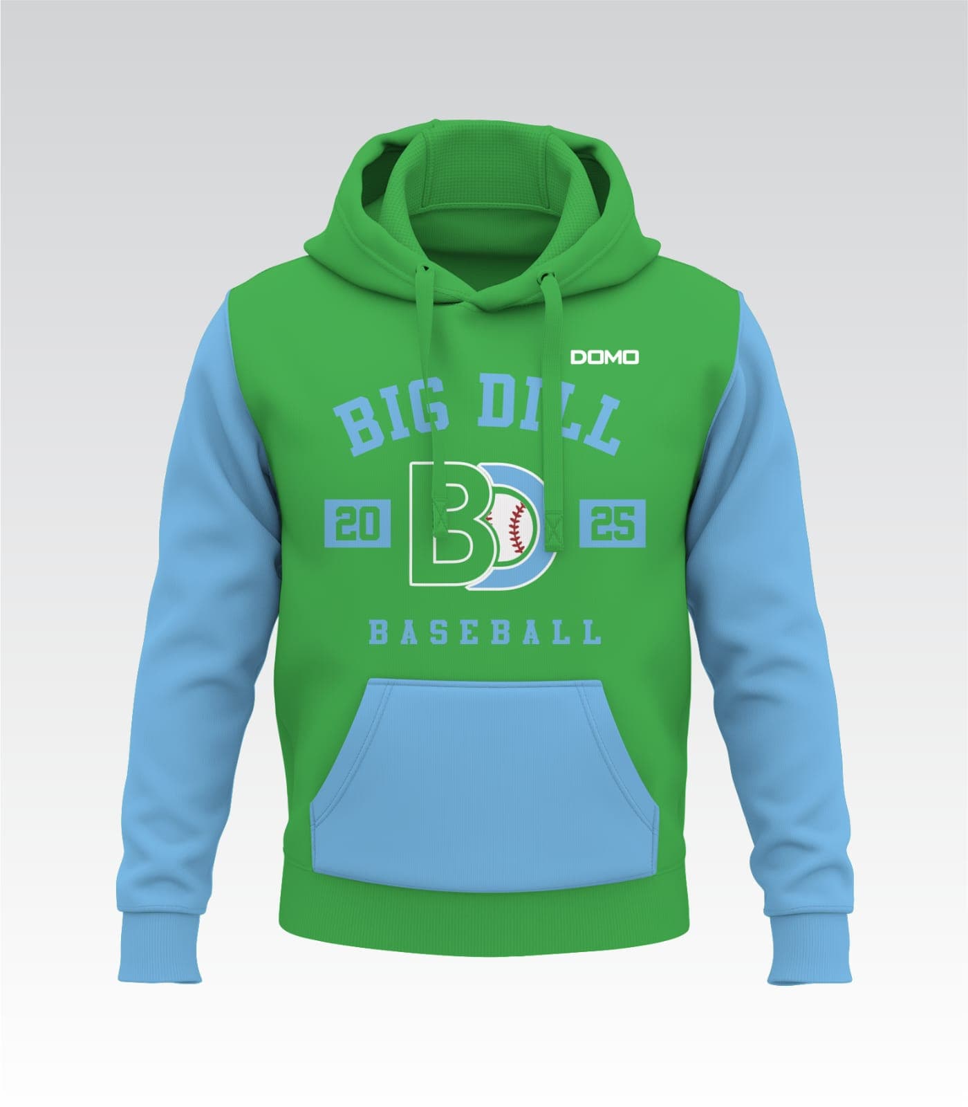 Dill Fleece Hoodie (Green/Blue)