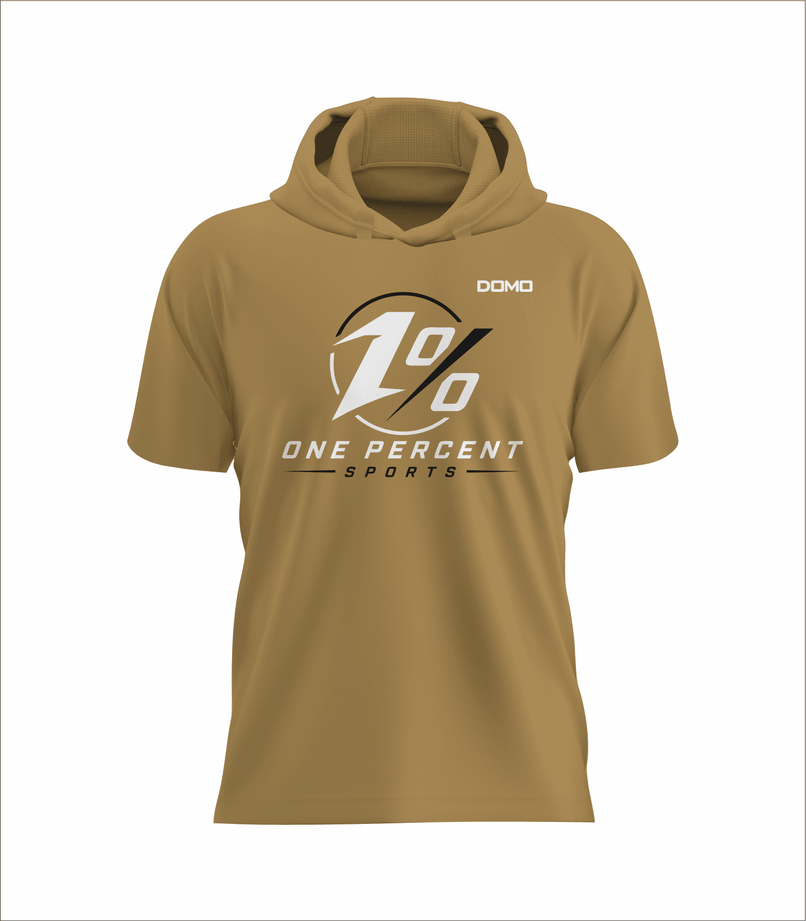 One Percent - DriFit-TShirt-With-Hood - Black