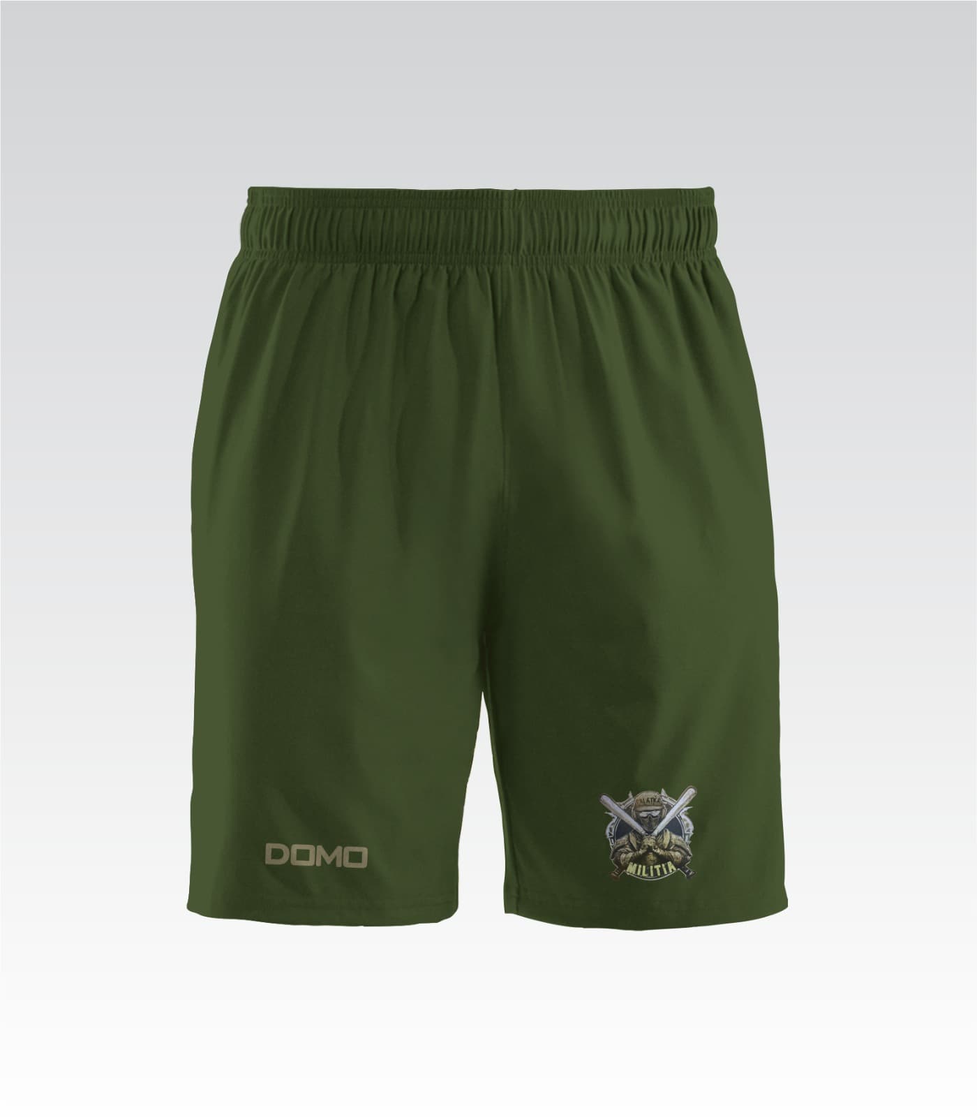 Militia Athletic Shorts with Pockets (CAMO green)