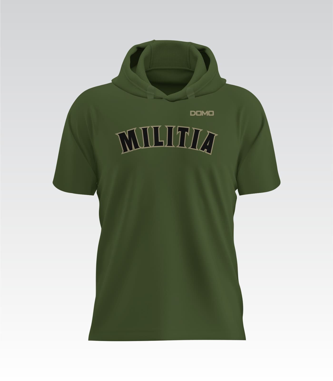 Militia DriFit TShirt with Hoodie (Camo green)