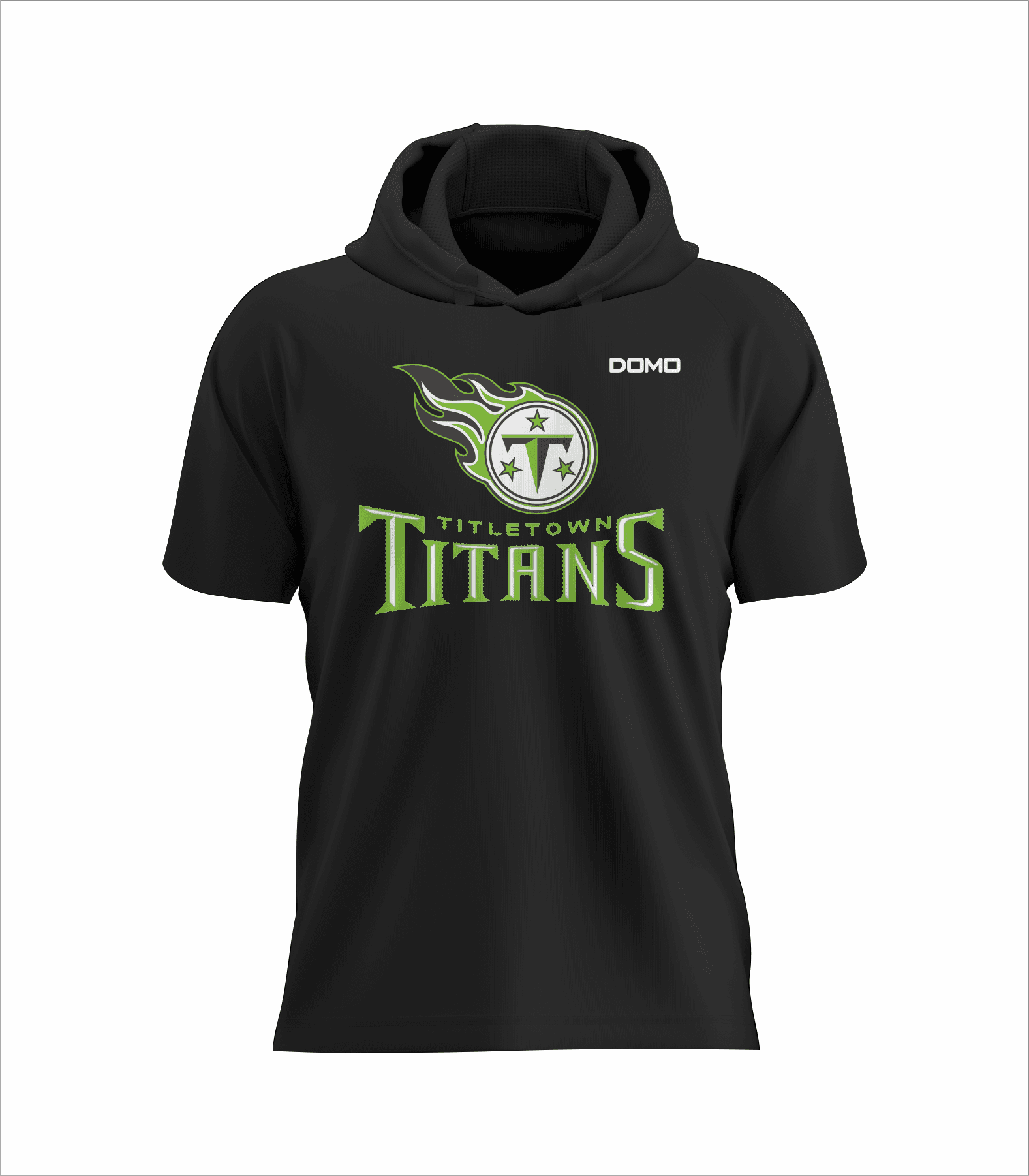 Titletown Titans - DriFit-TShirt-With-Hood