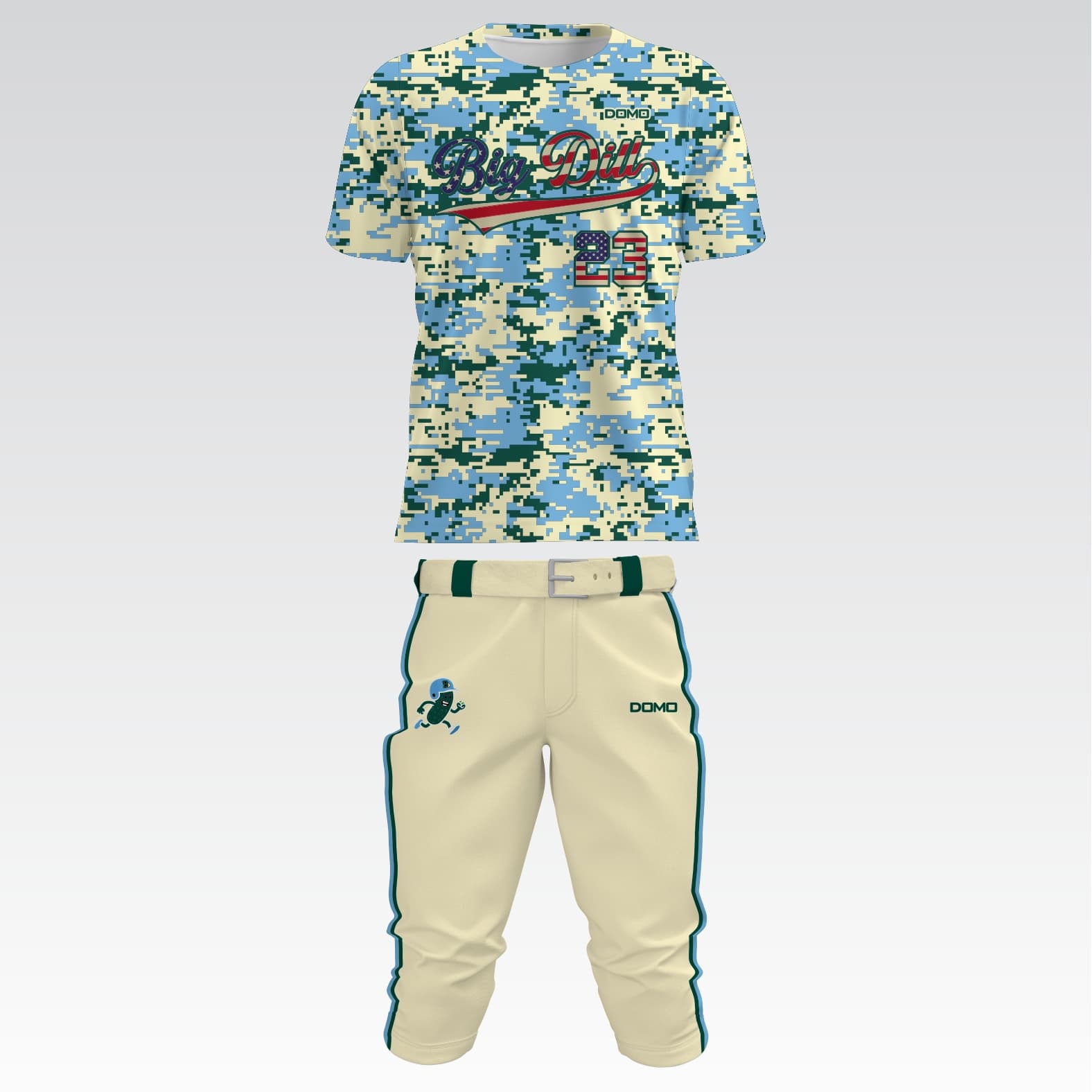 Dill Baseball Camo DriFit Jersey